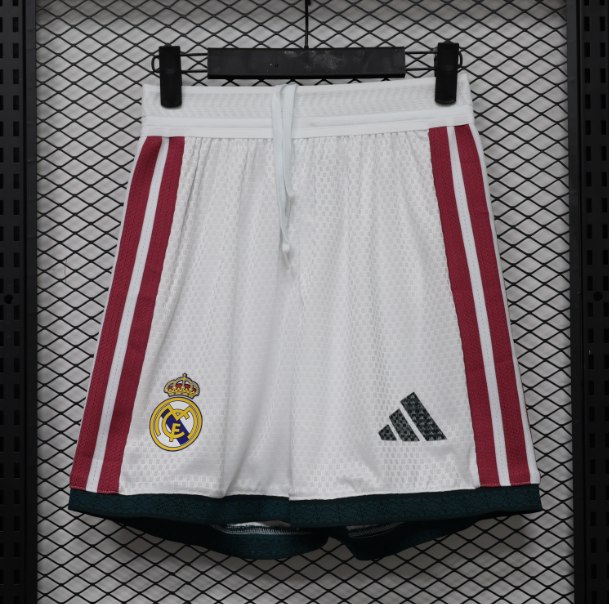 2026-27 Mens Real Madrid home player Shorts Pants