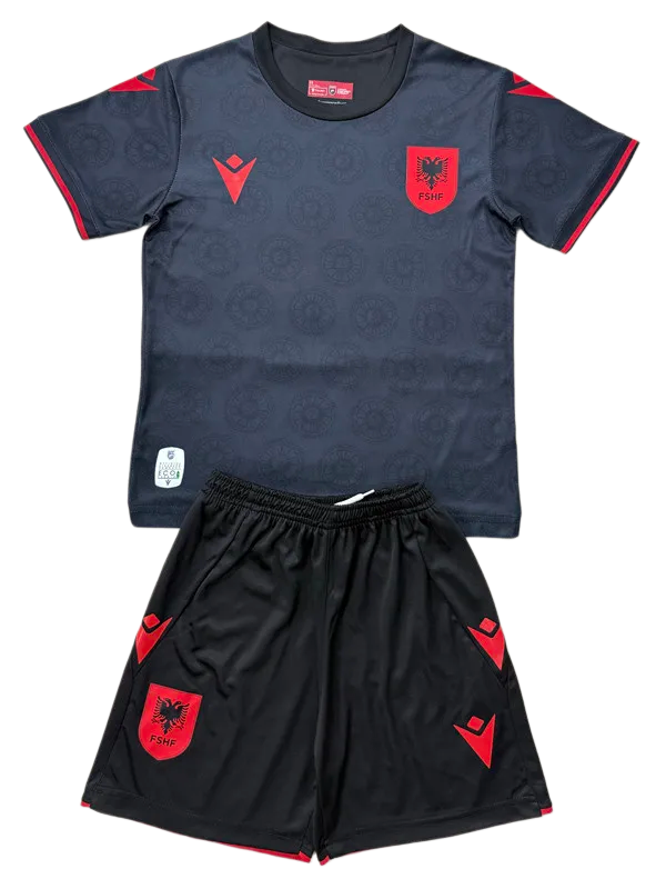 2026-27 Kids Albania Third away  Soccer Jersey