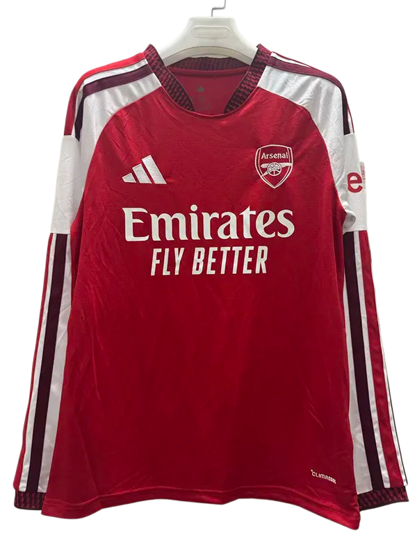 2026-27 Arsenal Home Long Sleeve Soccer Jersey