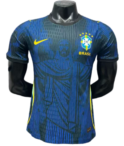 2026-27 Mens Brazil Special Edition blue Player soccer jersey