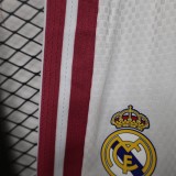 2026-27 Mens Real Madrid home player Shorts Pants