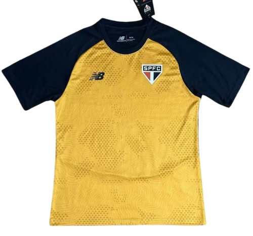 2026-27 Mens Sao Paulo yellow soccer jersey