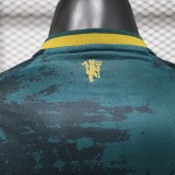 2026-27 Mens Manchester United green Special Edition Player Soccer Jersey