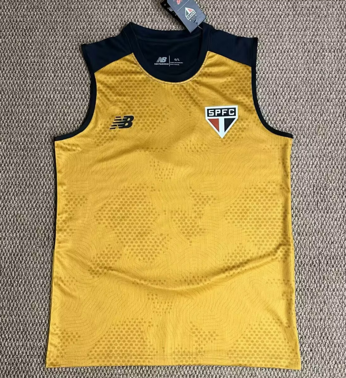 2026-27 Mens Sao Paulo yellow vest training suit