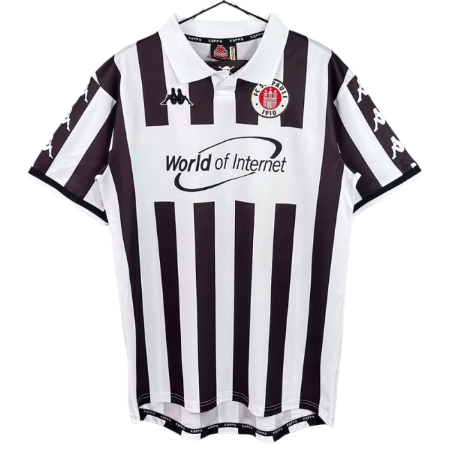 2000-2001 ST PAULI Home Retro Soccer Jersey