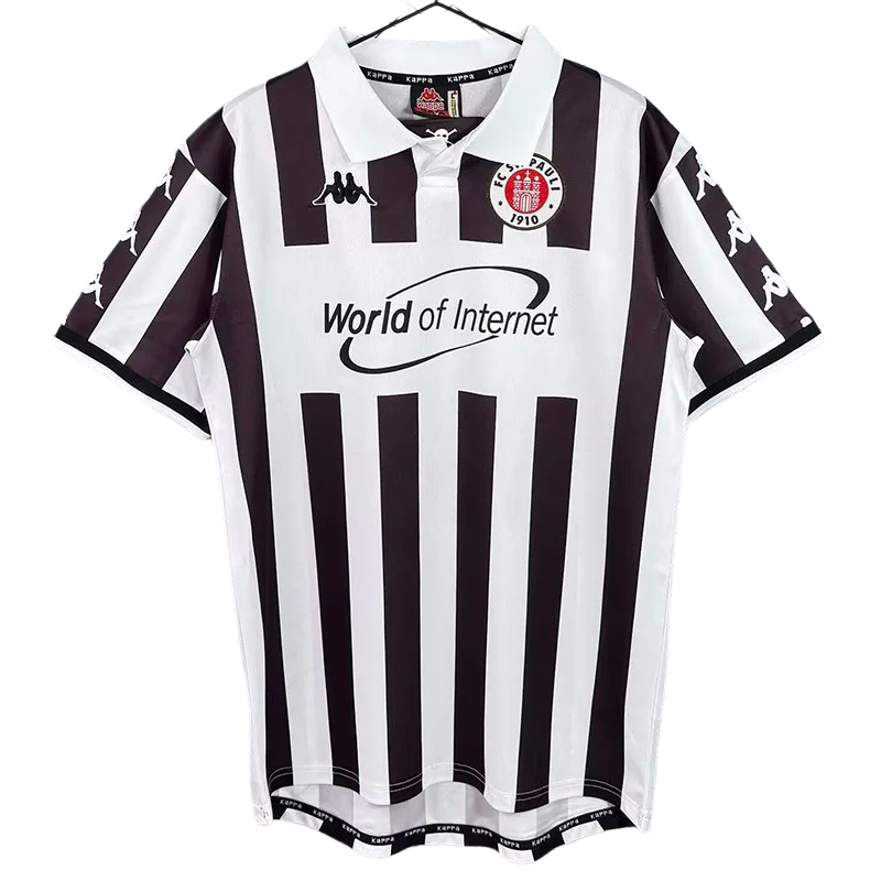 2000-2001 ST PAULI Home Retro Soccer Jersey