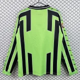1999-2000 Wolfsburg Away retro Long Sleeve Soccer Jersey