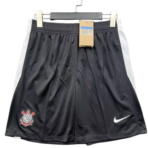 2025-26 Mens Corinthians home black Shorts