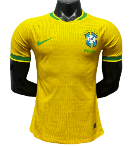 2026-27 Mens Brazil Special Edition yellow Player version soccer jersey