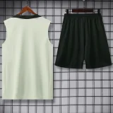 2025-26 Mens Chelsea Light green vest Training Short Suit