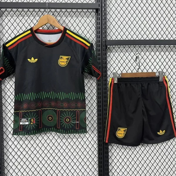 2026-27 Kids Jamaica away black Soccer Jersey