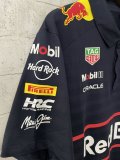 2025 F1 Red Bull Black Polo Racing Suit