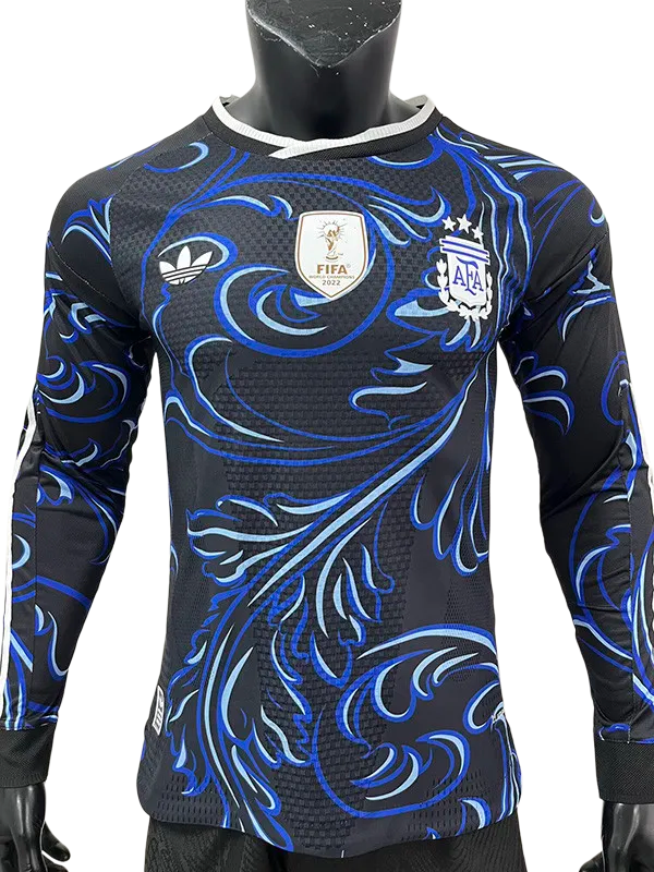 2026-27 Mens Argentina  away  Player Long Sleeve  Soccer Jersey