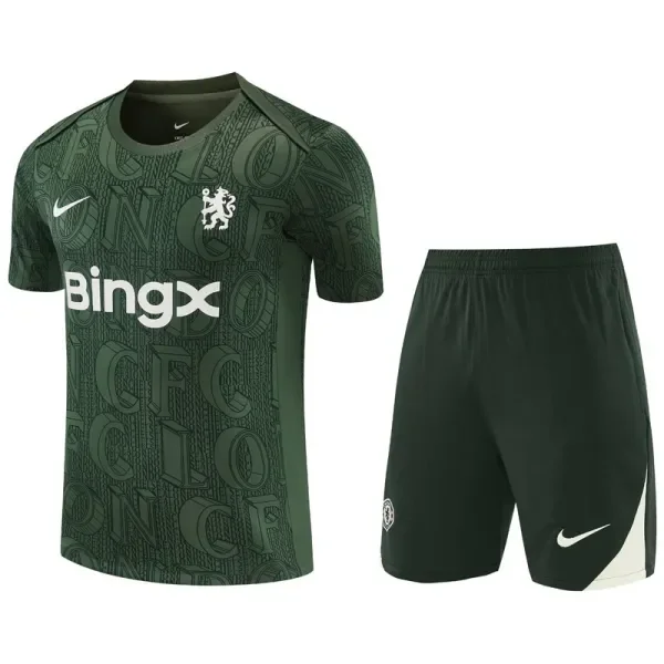 2025-26  Chelsea Dark green Training Short Suit