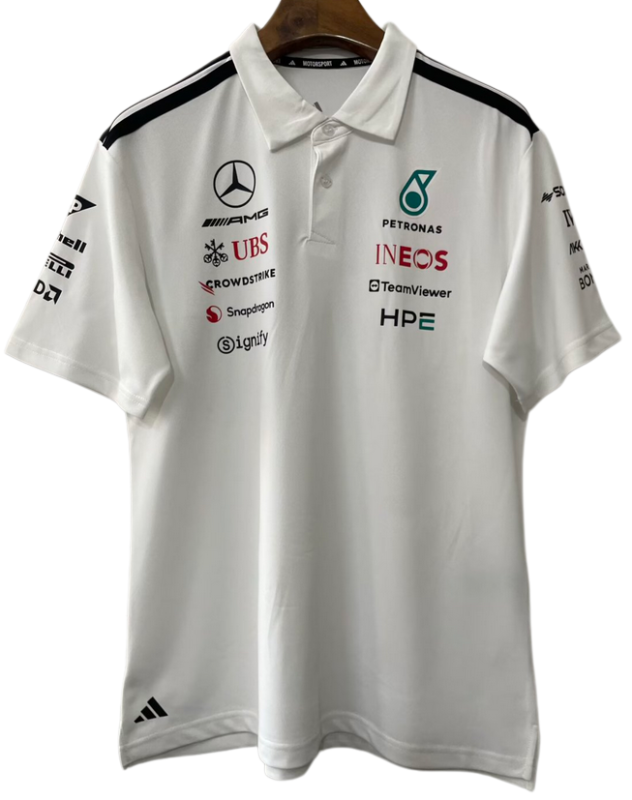 2026 F1 Mercedes  Short Sleeve polo Racing Suit