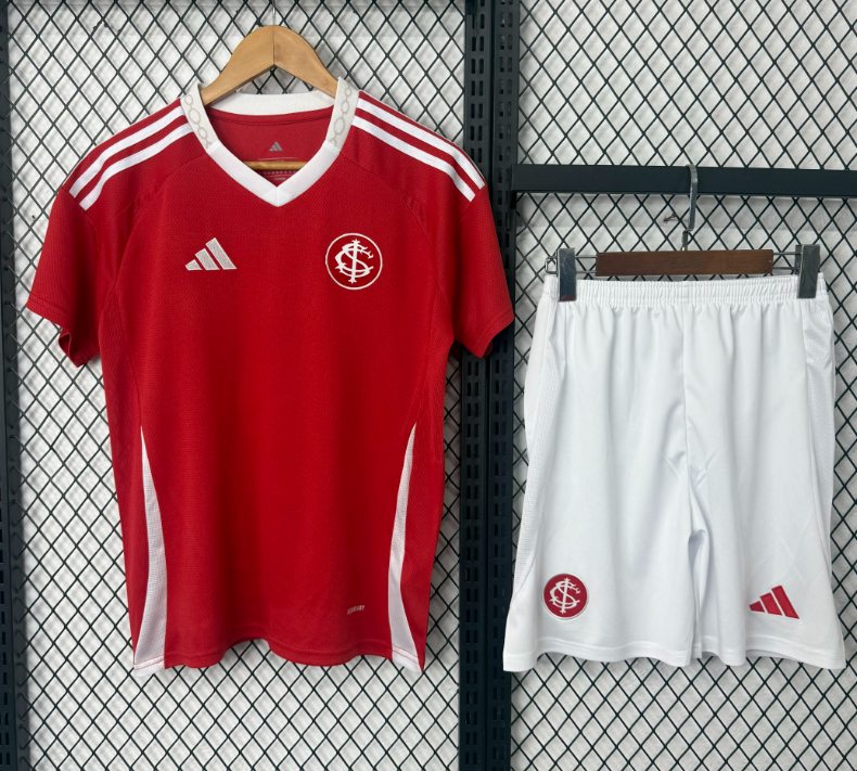 2025-26 Kids Brazil International  home Soccer Jersey