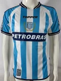 2003-2004 Racing Club Home Retro Soccer Jersey