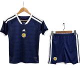 2026-27 Kids Scotland Home blue Soccer Jersey