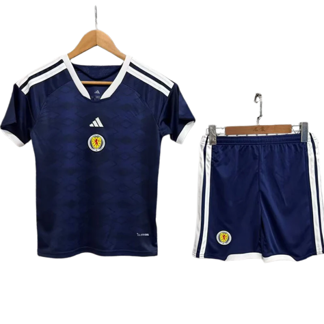 2026-27 Kids Scotland Home blue Soccer Jersey