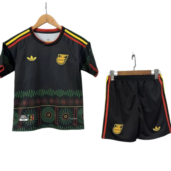 2026-27 Kids Jamaica away black Soccer Jersey