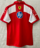 2026 F1 Ferrari New Pattern Red Short Sleeve Racing Suit