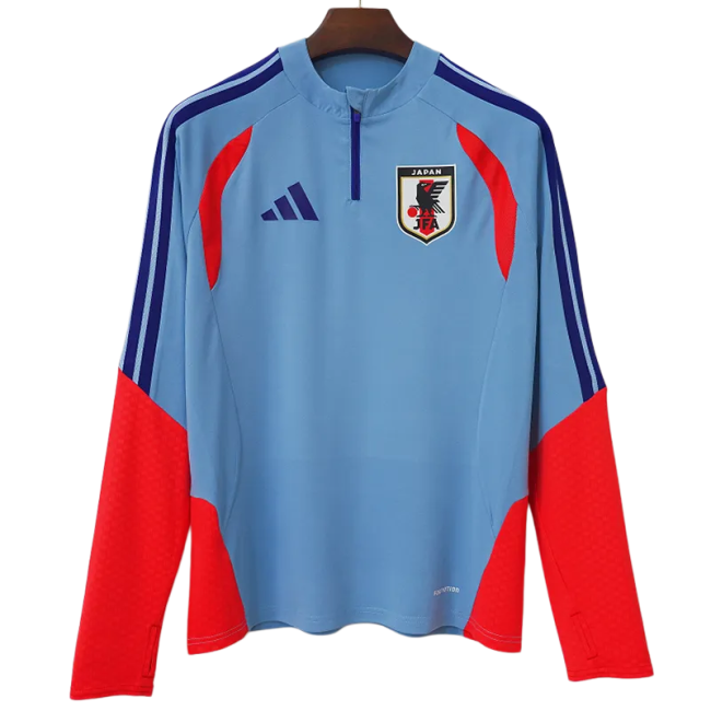 2026-27 Japan Grey Top Half Pull Tracksuit