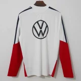 2026-27 Germany White Top Half Pull Tracksuit