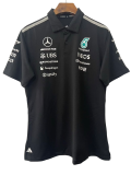 2026 F1 Mercedes Black polo Racing Suit