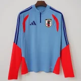 2026-27 Japan Grey Top Half Pull Tracksuit