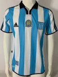 2000-2001 Racing Club Home Retro Soccer Jersey