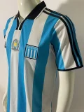 2000-2001 Racing Club Home Retro Soccer Jersey