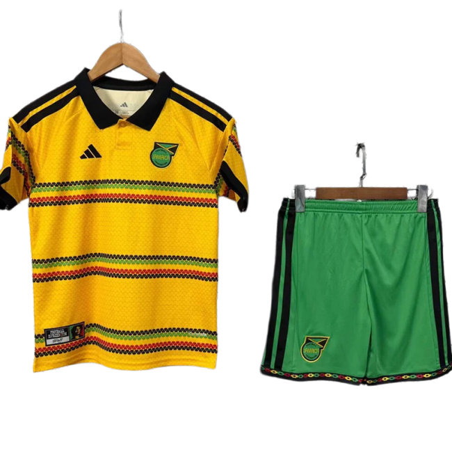 2026-27 Kids Jamaica home yellow Soccer Jersey