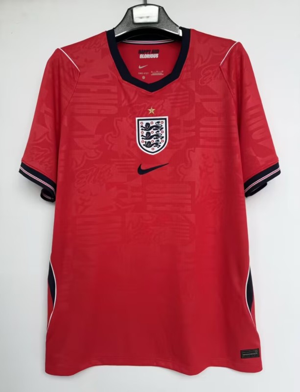 2026-27 Mens England away 1:1 Red  Soccer Jersey