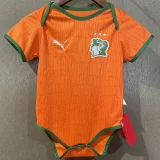2026-27 Ivory Coast Home Baby Infant Crawl Suit