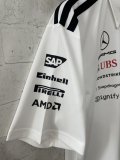 2026 F1 Mercedes  Short Sleeve polo Racing Suit
