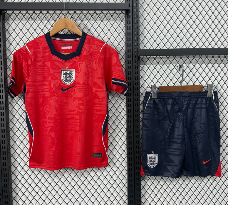 2026-27 Kids England Away  Soccer Jersey