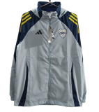 2025-26 Boca Juniors Light blue Windbreaker