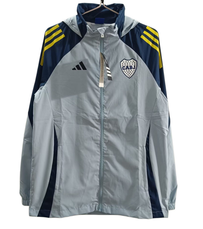 2025-26 Boca Juniors Light blue Windbreaker