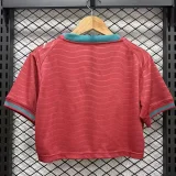 2026 World Cup Portugal Home Women Cheerleader Shirt