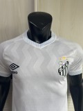 2025-26 Mens Santos FC white  Home Player Edition Soccer Jersey