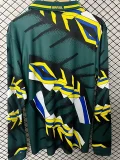 1994 Brazil Green Goalkeeper Long Sleeve Retro Soccer Jersey