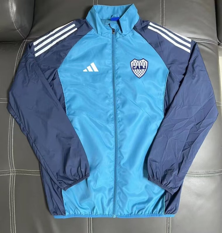 2025-26 Boca Juniors Lake blue Windbreaker