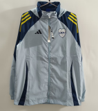 2025-26 Boca Juniors Light blue Windbreaker