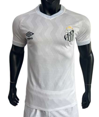 2025-26 Mens Santos FC white  Home Player Edition Soccer Jersey
