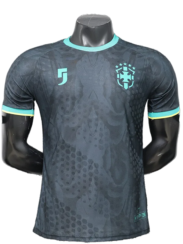 2026-27 Brazil Black Special Edition Player Version Soccer Jersey