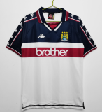 1997-98 Mens Manchester City Retro  away Jersey