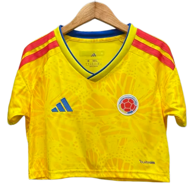 2026 World Cup Colombia Home Women Cheerleader Shirt