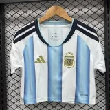 2026 World Cup Argentina Home Women Cheerleader Shirt