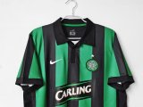 2006-07 Celtic Away Green Retro Soccer Jersey