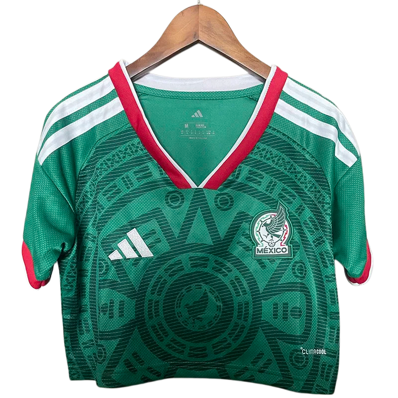 2026 World Cup Mexico Home Women Cheerleader Shirt